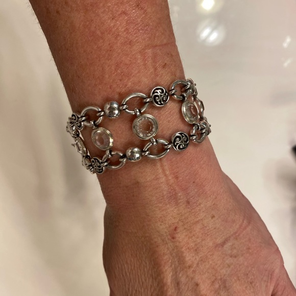 Brighton Silver Sturdy Gorgeous Bracelet - Picture 2 of 3